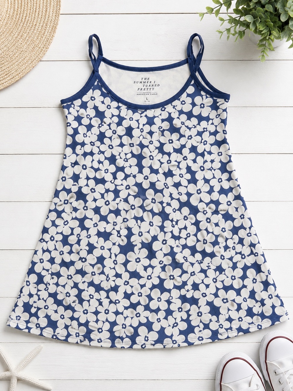 American Eagle x The Summer I Turned Pretty Floral Mini Dress L - Like New